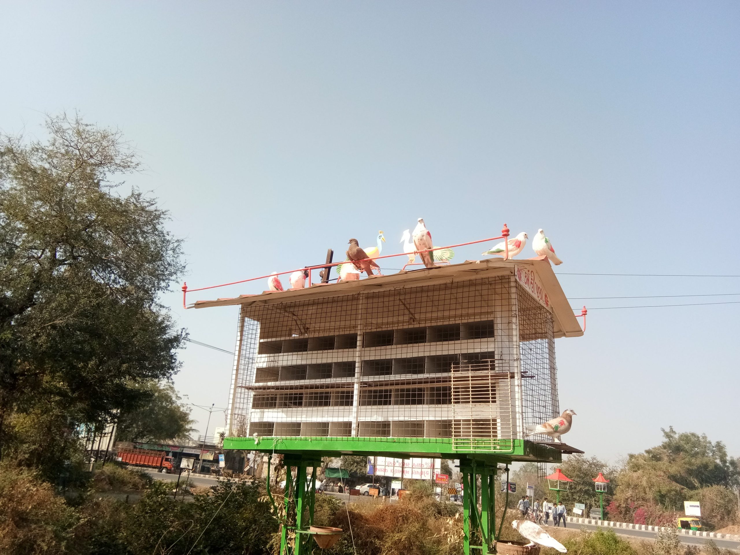 Chabutros (Bird Towers)